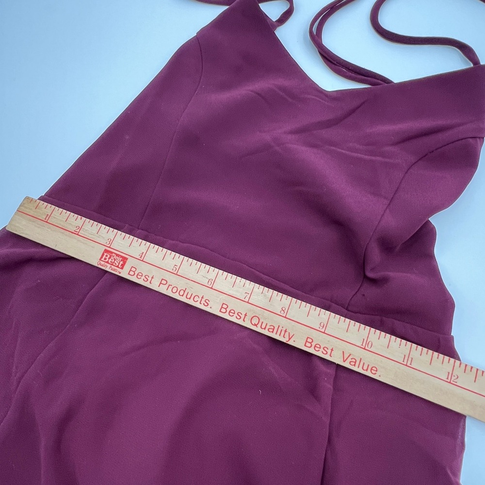 Show Me Your Mumu Kendall Strappy Maxi Dress Sz M Merlot Bridesmaid Formal Gown - Picture 11 of 11
